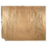 WILLIAM HOBSON CIRCUS TENT DRAWING
