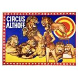 CIRCUS CARL ALTHOFF POSTER