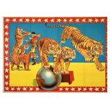 LARGE CIRCUS STOCK POSTER