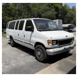1994 FORD CLUB WAGON CARGO VAN