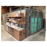 BINKS INDUSTRIAL SPRAY BOOTH
