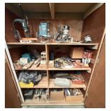 WOODWORKING EQUIPMENT CABINET - CONTENTS