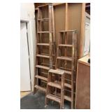 LOT OF LADDERS