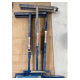 LOT OF ROLLER WORK STANDS