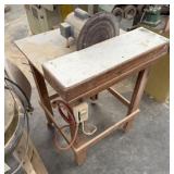 INDUSTRIAL DISK SANDER ON WORK STAND