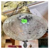 SWAG GLASS LAMP