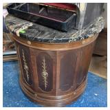 VINTAGE DRUM TABLE
