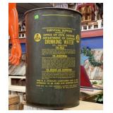 CIVIL DEFENSE WATER CAN
