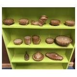 CHOCOLATE SLAG GLASS COLLECTION