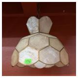 CAPIZ SWAG LAMP