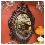 CARVED WALL MIRROR