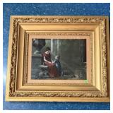 GILT FRAMED ART WORK