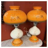 PAIR OF VINTAGE LAMPS