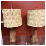 PAIR OF CYPRESS KNEE LAMPS