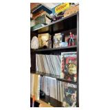 COMIC BOOKS AND OTHER SHELF CONTENTS