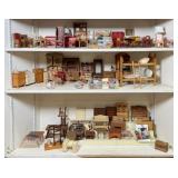 LOT OF DOLL FURNITURE