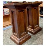 PAIR OF ANTIQUE PEDESTALS