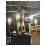 SIX LIGHT CHANDELIER