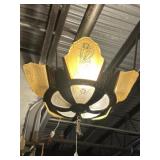 ANTIQUE-FINISH PENDANT LAMP