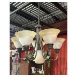 SIX LIGHT CHANDELIER