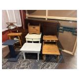 LOT OF ACCENT FURNITURE