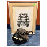 JURASSIC TRACK AND ROAR MASK/ FRAMING