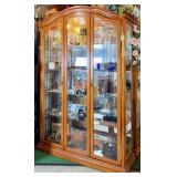 LIT DISPLAY CABINET - CURIO