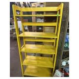 YELLOW PAINTED SHELF