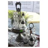 PAIR OF CRUET SETS