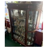 LIT CURIO DISPLAY CABINET