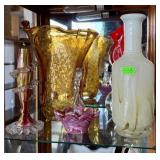 5 PC. ART GLASS