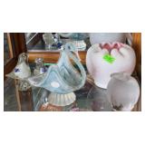 4 PC. ART GLASS