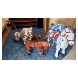 COLLECTION OF CHILDRENS RIDE-ON TOYS