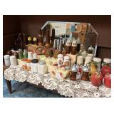 COLLECTION OF SALT AND PEPPER SHAKERS
