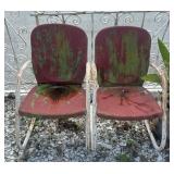 PAIR OF VINTAGE PORCH CHAIRS