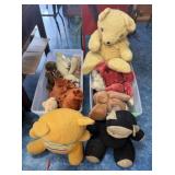 LOT OF VINTAGE PLUSH TOYS