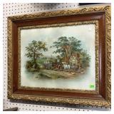 FARM HOUSE FRAMED ART
