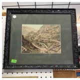 GEORGETOWN LOOP RAILROAD PRINT