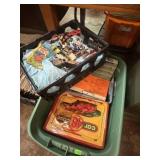 BIN OF DIE-CAST, HOT WHEELS, MATCHBOX
