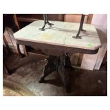 VICTORIAN MARBLE TOP TABLE