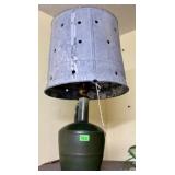 PRIMITIVE POTTERY LAMP/BASIN SHADE