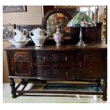 ANTIQUE JACOBEAN SIDEBOARD SERVER
