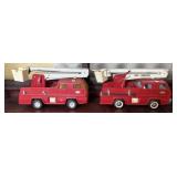 PAIR OF TONKA SNORKEL TOY TRUCKS