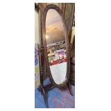 VINTAGE OVAL DRESSING MIRROR
