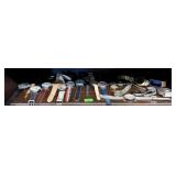 SHELF LOT OF WATCHES/TIMEPIECES