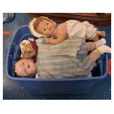 DISCOVERY BIN OF DOLLS