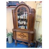 ANTIQUE CURIO CABINET
