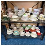 TEA CUP AND SAUCER COLLECTION