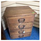 FOUR SHELF LOW CABINET