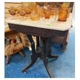 VICTORIAN MARBLE TOP TABLE